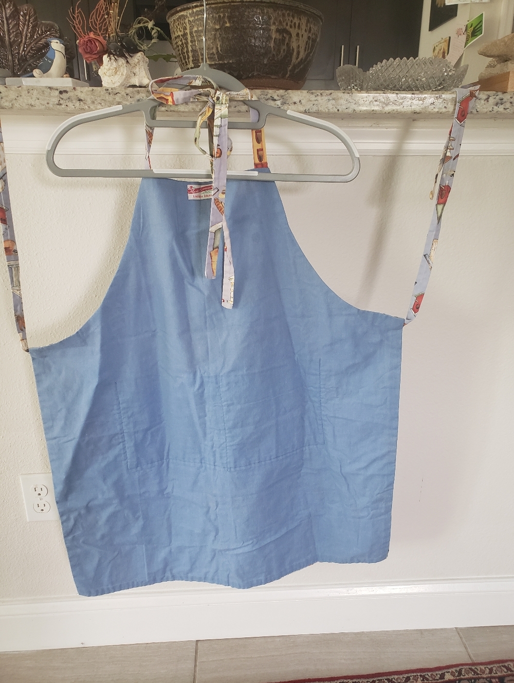 Vintage Handmade Cotton Apron - Picture 13 of 13